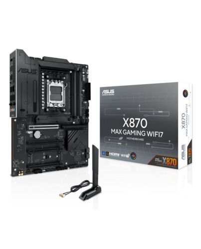 ASUS X870 MAX GAMING WIFI7 AMD X870 Socket AM5 ATX 90MB1LY0-M0EAY0