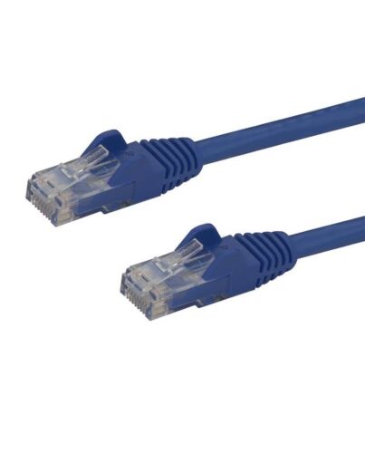 StarTech.com 2m CAT6 Ethernet Cable - Blue CAT 6 Gigabit Ethernet Wire -250MHz 100W PoE RJ45 UTP Network/Patch Cord Snagless w/Strain Relief Individually Tested N6PATC2MBL