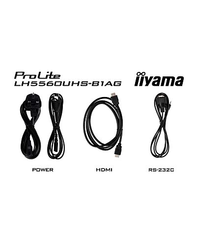 iiyama LH5560UHS-B1AG Signage Display Digital A-board 138.7 cm (54.6