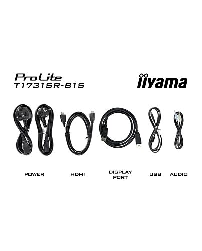 iiyama ProLite T1731SR-B1S computer monitor 43.2 cm (17