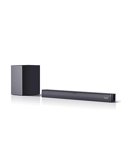 Sharp HT-SB182 2.1 Soundbar, 160W Slim Bluetooth Soundbar with Wireless Subwoofer HT-SBW182