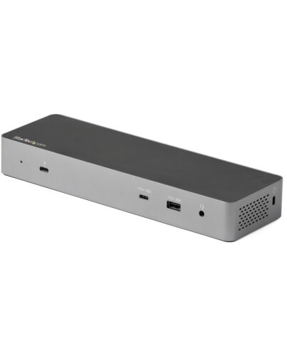 StarTech.com USB C Docking Station for Macbook Pro/Air-M1/M2/M3/M4, Thunderbolt Compatible, HDMI/DisplayPort, Dual 4K 60Hz/Single 8K, USB Type-C Laptop Dock, 96W Power Delivery, USB 10Gbps TB3CDK2DHUE