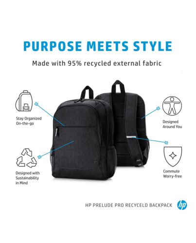 HP Prelude Pro 15.6-inch Recycled Backpack 1X644AA