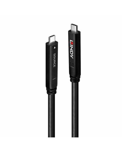 Lindy 8m USB 3.2 Gen 1 and DP 1.4 Type C Hybrid Cable 43393