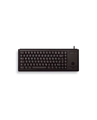 CHERRY G84-4400 TRACKBALL KEYBOARD Corded, USB, Black, (QWERTY - UK) G84-4400LUBGB-2
