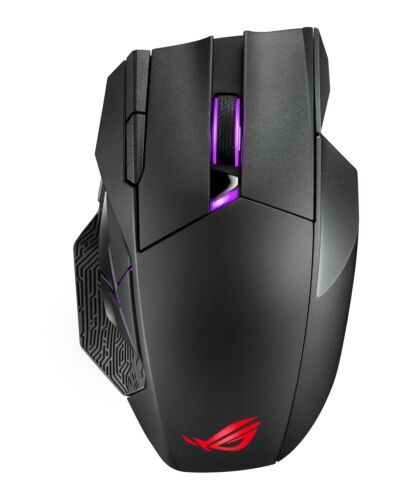 ASUS ROG Spatha X mouse Gaming Right-hand RF Wireless + USB Type-C Optical 19000 DPI 90MP0220-BMUA00