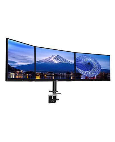 iiyama Simple and functional triple desktop arm DS1003C-B1