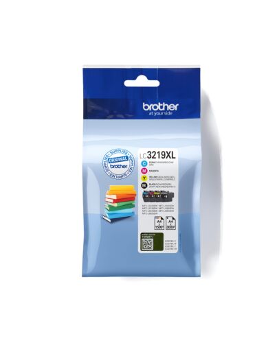 Brother LC3219XLVAL toner cartridge 4 pc(s) Original Black, Cyan, Magenta, Yellow LC3219XLVALDR