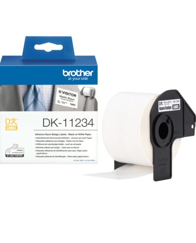 Brother DK-11234 printer label White Self-adhesive printer label DK11234