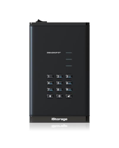 iStorage diskAshur DT³ HDD 12TB | Secure Portable Desktop Drive |FIPS 140-3 Level 3 pending| AES-XTS 256-bit Hardware Encryption | Common Criteria EAL5+ (Hardware ) | PIN protected | OS & Platform Independent |GDPR, TAA Compliant|Brute force  defence | Du IS-DT3-256-12000-F