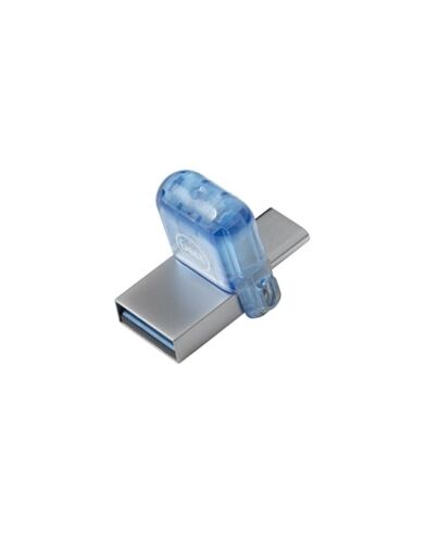 DELL AB135396 USB flash drive 128 GB USB Type-A / USB Type-C 3.2 Gen 1 (3.1 Gen 1) Blue, Silver AB135396