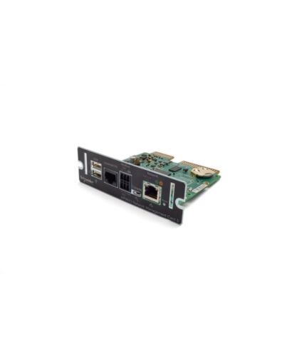 APC Device monitoring and management, Network Management Cards, NMC3 with Environmental Monitoring and bus, secure remote UPS monitoring and management AP9643