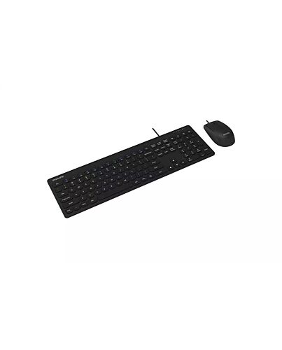 Philips 2000 series SPT6207BL/39 keyboard Mouse included Universal USB QWERTY English Black SPT6207BL/40