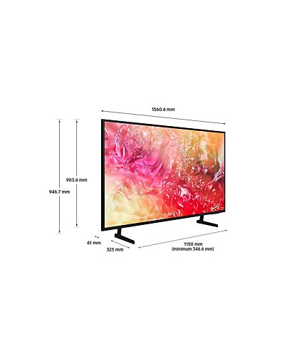 Samsung 2024 70” DU7100 Crystal UHD 4K HDR Smart TV UE70DU7100KXXU