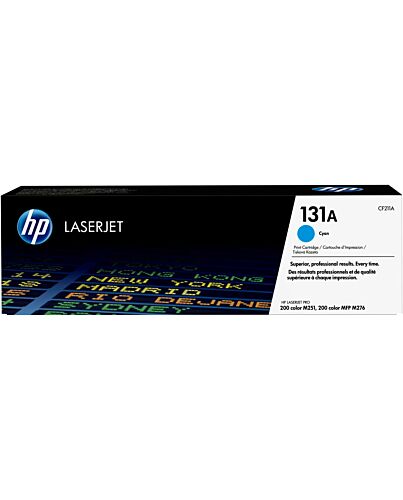 HP 131A Cyan Original LaserJet Toner Cartridge CF211A