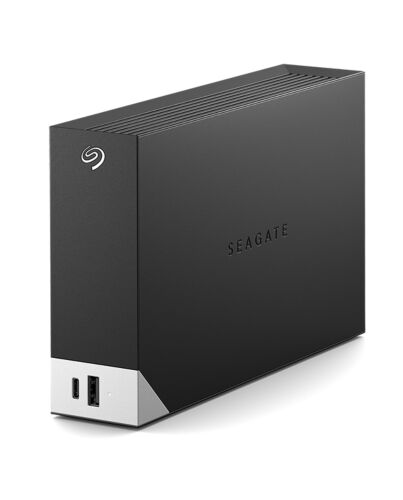 Seagate One Touch Hub external hard drive 8 TB USB Type-A / USB Type-C 3.2 Gen 1 (3.1 Gen 1) Black, Grey STLC8000400