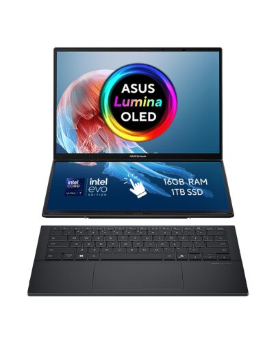 ASUS Zenbook Duo UX8406CA-QL135W Intel Core Ultra 7 255H Hybrid (2-in-1) 35.6 cm (14