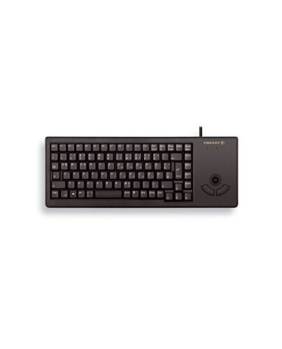 CHERRY G84-5400 TRACKBALL KEYBOARD Corded, USB, Black, (QWERTY - UK) G84-5400LUMGB-2