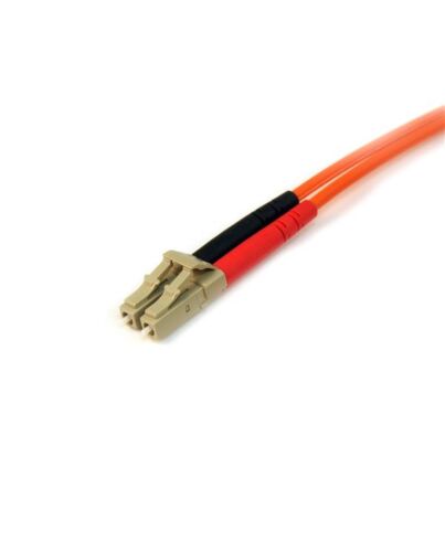 StarTech.com 10m Fiber Optic Cable - Multie Duplex 50/125 - LSZH Fiber Jumper Cord - LC/LC 50FIBLCLC10
