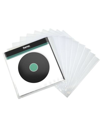 Hama 00181430 storage media case Microgroove record case Transparent 181430