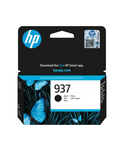 HP 937 Black Original Ink Cartridge 4S6W5NE#301