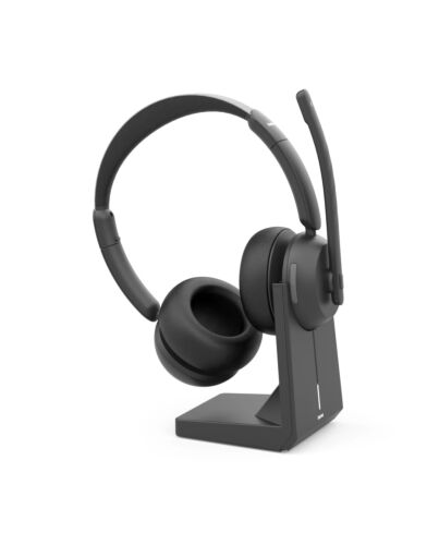 Hama BT-800 Headset Wired & Wireless Head-band Office/Call center USB Type-C Bluetooth Charging stand Black 00139939