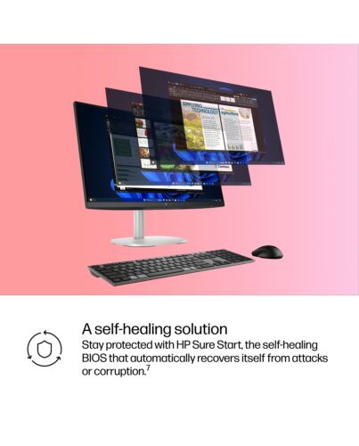 HP EliteStudio 8 All-in-One G1i 23.8 inch Desktop AI PC Intel Core Ultra 5 60.5 cm (23.8