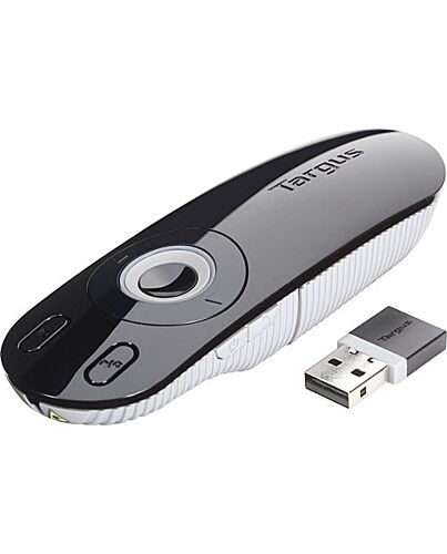 Targus Laser Presentation Remote wireless presenter Black, Grey AMP13EU