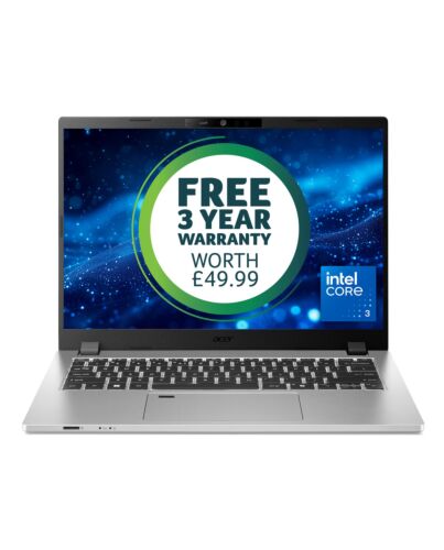 Acer TravelMate P2 TMP214-56-TCO-36B7 Intel Core 3 100U Laptop 35.6 cm (14