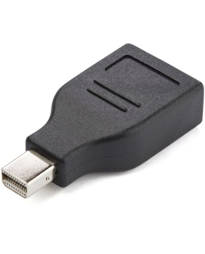 StarTech.com Compact Mini DisplayPort to DisplayPort Adapter - 4K x 2K Video - UHD Mini DP to DP Converter - mDP to DP 1.2 Adapter - mDP PC/Computer to DisplayPort Monitor/Display - M/F GCMDP2DPMF