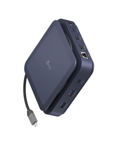 j5create JCD3196 Type-C Dock Dual 4K HDMI™, Black JCD3196