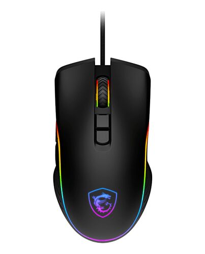 MSI FORGE GM300 mouse Gaming Ambidextrous USB Type-A Optical 7200 DPI 4711377175487