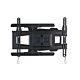 B-Tech Ultra-Slim Double Arm Flat Screen Wall Mount with Tilt and Swivel