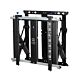 B-Tech Slimline Soft-Open Full Service Videowall Mount with Micro-Adjustment (VESA 600 x 400)