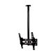 B-Tech Universal Flat Screen Ceiling Mount with Tilt (VESA 400) - 1m Ø50mm Pole