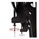 B-Tech Telescopic Universal Flat Screen Ceiling Mount with Tilt (VESA 600 x 400) - 0.6m to 1m Ø50mm Pole