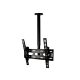 B-Tech Telescopic Universal Flat Screen Ceiling Mount with Tilt (VESA 600 x 400) - 0.6m to 1m Ø50mm Pole