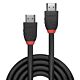 Lindy 1m High Speed HDMI Cable, Black Line