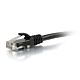 C2G 1m Cat6 Booted Unshielded (UTP) Network Patch Cable - Black
