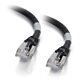 C2G 2m Cat6a Booted Shielded (SSTP) Network Patch Cable - Black