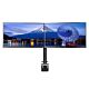 iiyama Simple and functional dual desktop arm