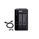 QNAP TR-002 storage drive enclosure HDD/SSD enclosure Black 2.5/3.5"