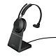 Jabra Evolve2 65 USB-A Black MS Chrg stand Mono