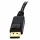 StarTech.com DisplayPort to DVI Adapter - DisplayPort to DVI-D Adapter Video Converter 1080p - DP 1.2 to DVI Monitor/Display Cable Adapter Dongle - DP to DVI Adapter - Latching DP Connector