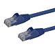 StarTech.com 1m CAT6 Ethernet Cable - Blue CAT 6 Gigabit Ethernet Wire -250MHz 100W PoE RJ45 UTP Network/Patch Cord Snagless w/Strain Relief Individually Tested