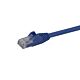 StarTech.com 1m CAT6 Ethernet Cable - Blue CAT 6 Gigabit Ethernet Wire -650MHz 100W PoE RJ45 UTP Network/Patch Cord Snagless w/Strain Relief Fluke Tested/Wiring is UL Certified/TIA
