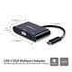 StarTech.com USB-C VGA Multiport Adapter - USB 3.0 Port - 60W PD