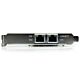StarTech.com Dual Port PCI Express Gigabit Ethernet PCIe Network Card Adapter - PoE/PSE