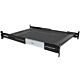 StarTech.com 2U Sliding Server Rack Mount Shelf - 20 to 30in Adjustable Mounting Depth - Vented - 50lb - Heavy Duty Universal 19” Rack Shelf for Equipment Rack - 24in Deep