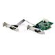 StarTech.com 2-port PCI Express RS232 Serial Adapter Card - PCIe RS232 Serial Host Controller Card - PCIe to Serial DB9 - 16950 UART - Low Profile Expansion Card - Windows & Linux